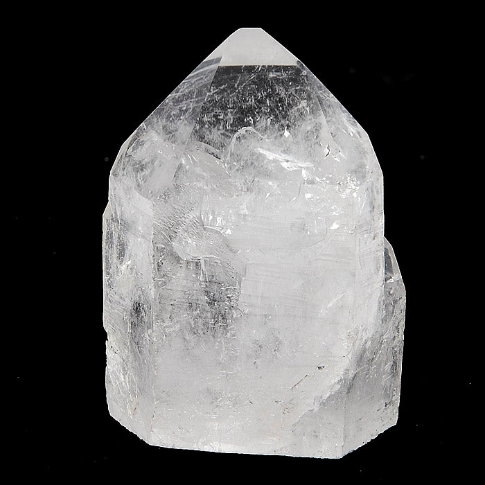 Clear Quartz Point Cut Base
