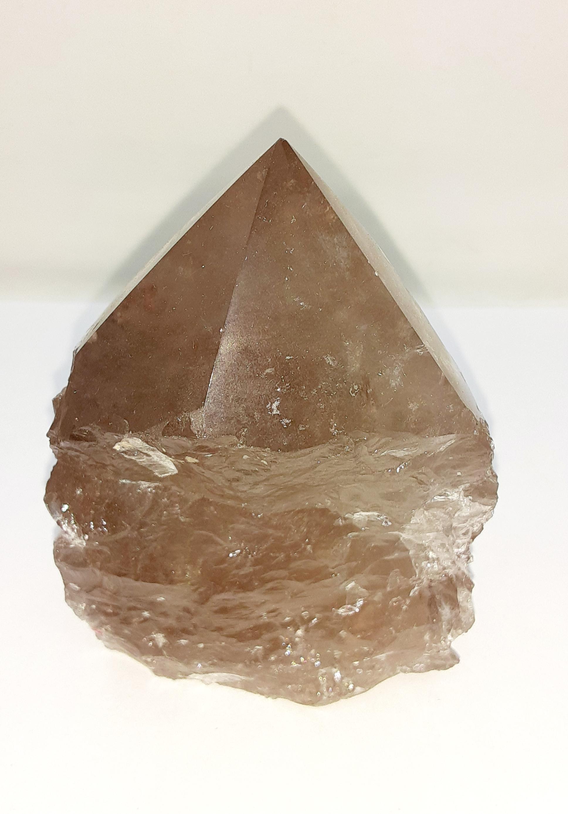 Smoky Quartz Point Cut Base