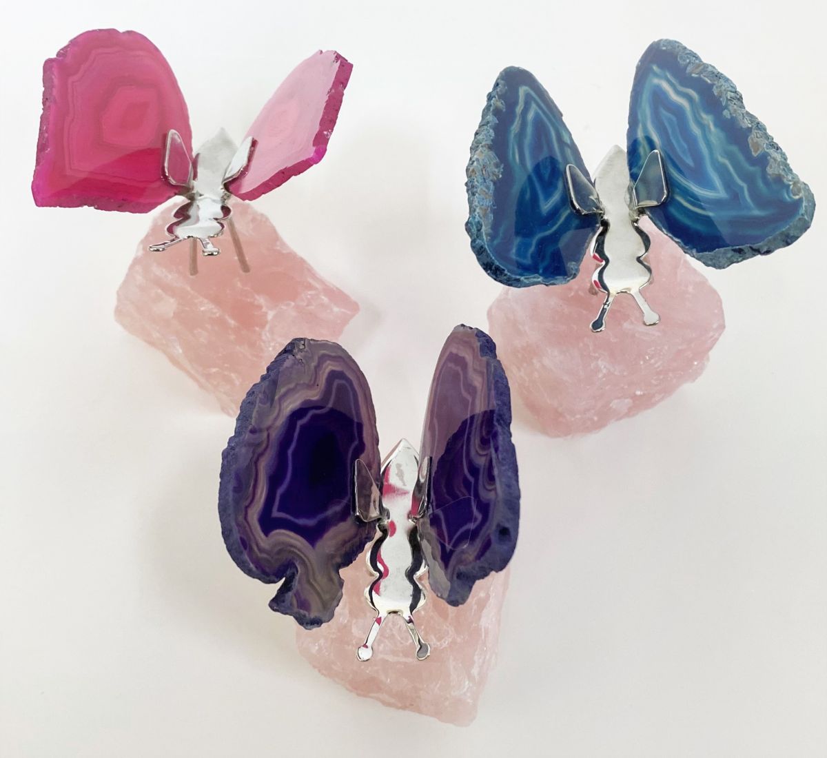 Purple Agate Butterfly