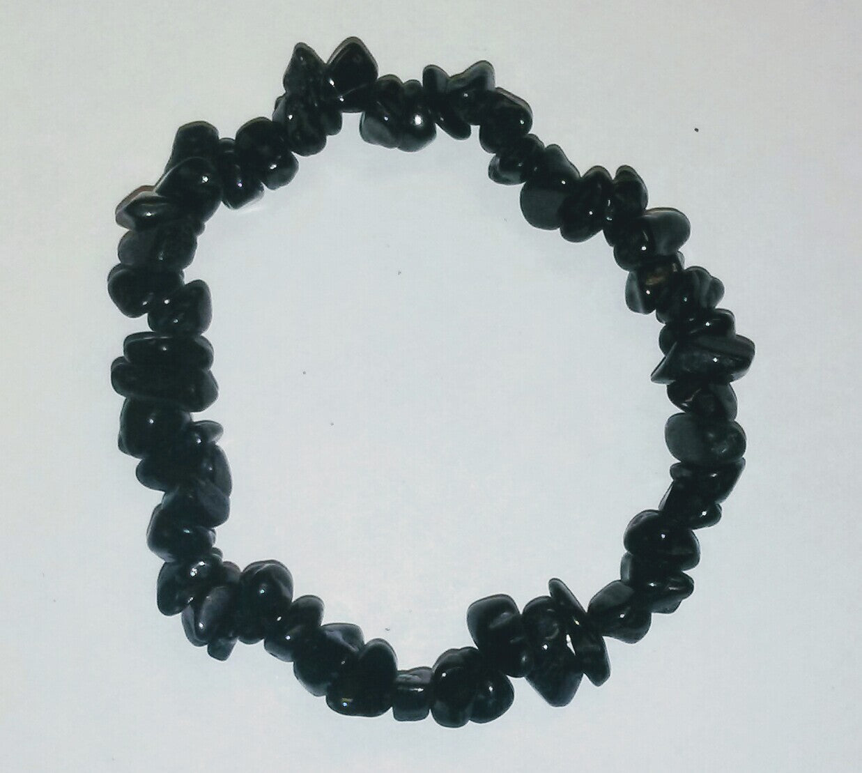 Black Tourmaline Chip Bracelet